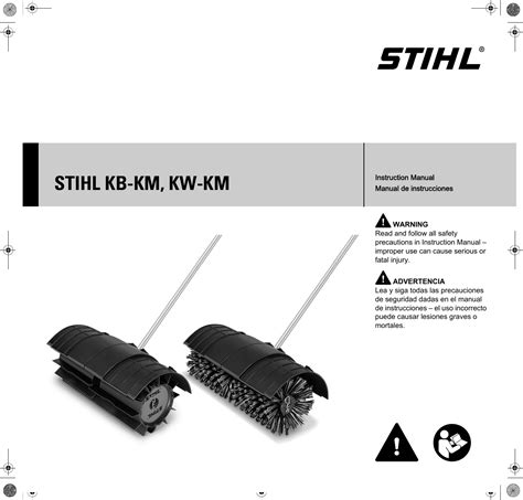 Stihl Kb Km Kw Kombisystem Attachment Instruction Manual