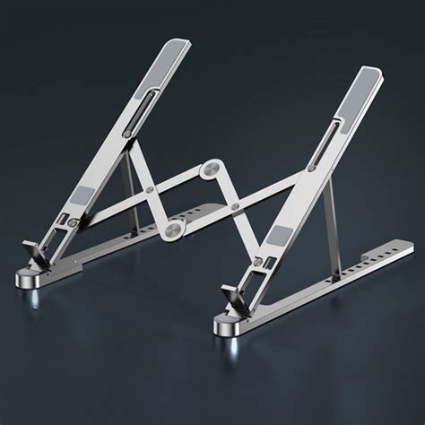 Подставка для ноутбука, складная, алюминий, регулировка наклона ...