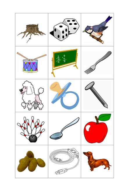 Memory für W im Anlaut - Therapiematerial Artikulation - madoo.net