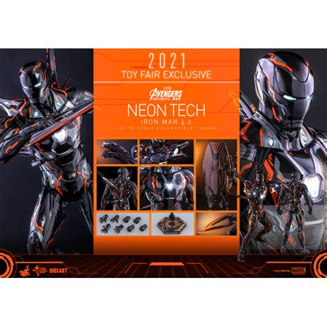 Jual Hot Toys Exclusives 2021 Neon Tech 4 0 Iron Man Mark 50 Neon MMS 597 Jakarta Barat KR