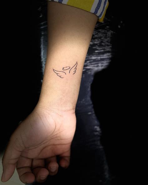 22 Amazing Small Angel Wing Tattoos For 2024!