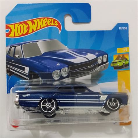 Chevelle Ss Wagon Hot Wheels Cartela Levemente Danificada Shopee Brasil