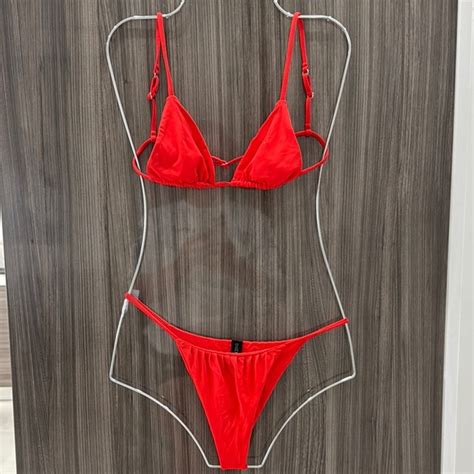 Indah Swim Red Bikini Set Poshmark