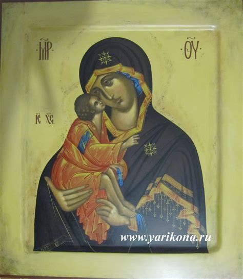 Богородичная икона «Донская б.м.» в Москве :: ЯрИкона
