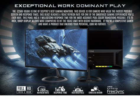 E258B-1658A1 25" LED Monitor