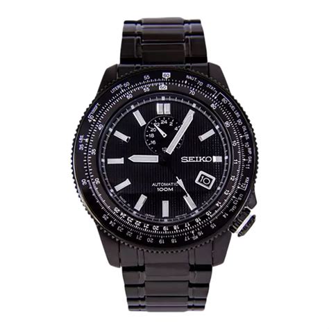 Jual Seiko Jam Tangan Pria Seiko Automatic SSA007K1 Superior Black Dial