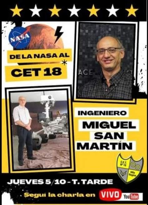 Ingeniero Argentino De La Nasa Regresa A Villa Regina Mejor Informado