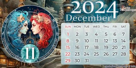 December 2024 Gemini Horoscope Free Monthly Horoscope For December