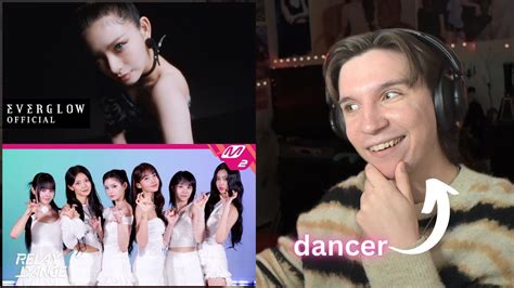 DANCER REACTS TO EVERGLOW ZOMBIE RELAY DANCE PERFORMANCE M V