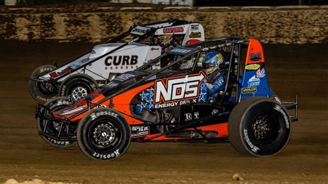 Grant Grabs Third Win In Four Starts With Usac Sprint Cars Friday At