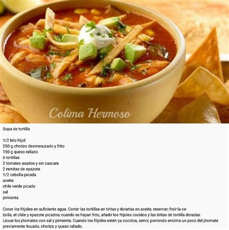 Sopa de tortilla - Mexican Tortilla Soup | Tomates asados, Chile verde