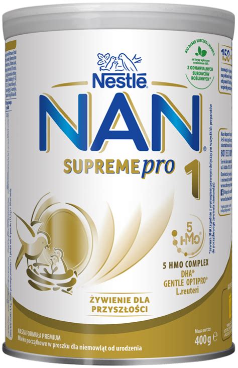 Nestle Nan SupremePro 1 HM-O Mleko początkowe w proszku dla niemowląt ...