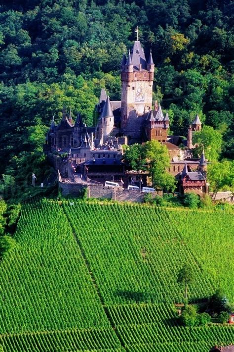 Cochem Castle, Cochem, Mosel River Valley, Germany - Stock Photo - Dissolve