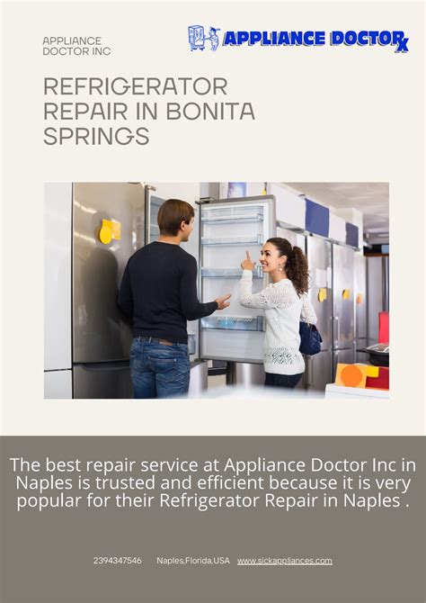 Refrigerator Repair In Naples Appliance Doctor Inc Sickappliances