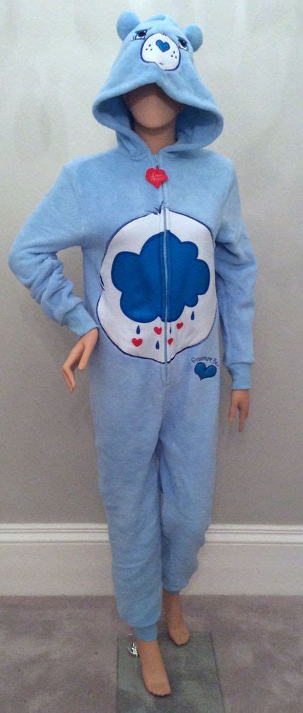 Details About Adult Womens Primark All In One Onesie Pyjama Care Bears