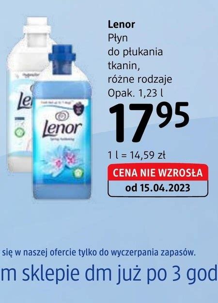 Lenor Płyn do płukania tkanin 120 prań Spring Awakening promocja