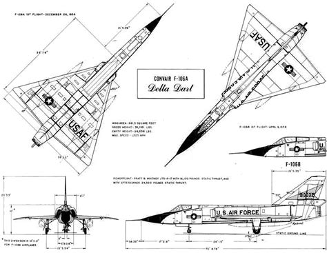 Spec Drawing F-106