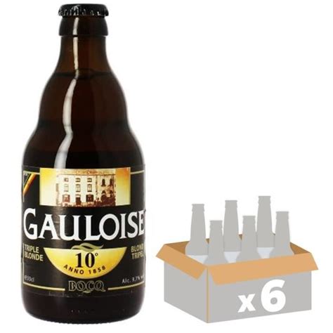Brasserie Du Bocq Gauloise Triple Bi Re Blonde Cl X La Cave Cdiscount