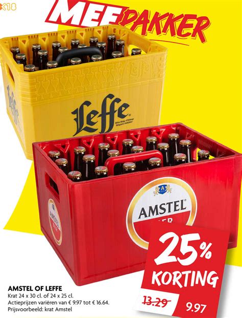 Amstel Of Leffe Aanbieding Bij Dekamarkt