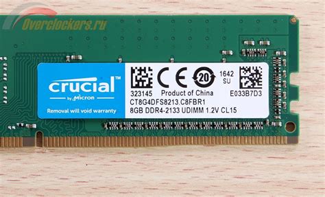 Обзор и тестирование шести модулей оперативной памяти DDR4-2133 Crucial ...