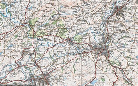 Old Maps Of Padiham Lancashire Francis Frith