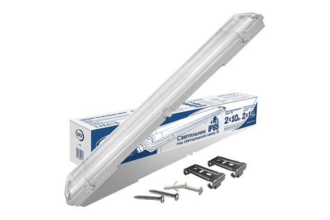 Линейный светодиодный светильник IONICH ДСП 600-2х10-УХЛ2-IP65 1516 ...