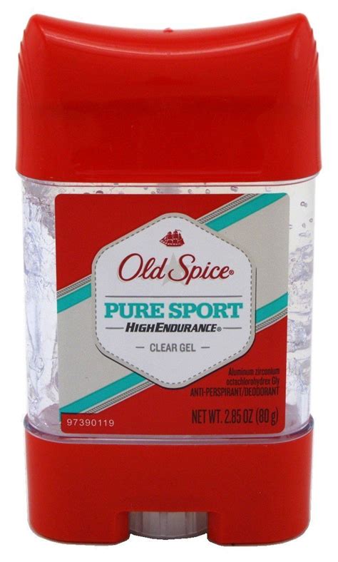 Old Spice Deodorant 285 Ounce Pure Sport Clear Gel 84ml