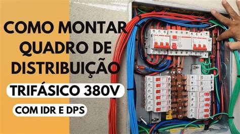 Como Montar Um Quadro De DistribuiÇÃo 127v MonofÁsico 55 Off