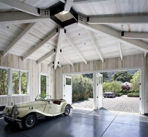 Top 40 Best Garage Ceiling Ideas Automotive Space Interior Designs