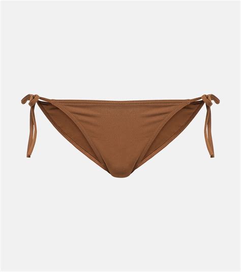 Malou Bikini Bottoms In Brown Eres Mytheresa