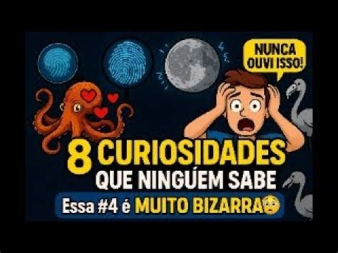 Curiosidade Que Ninguém Sabe - 8 CURIOSIDADES INCRÍVEIS QUE NINGUÉM SABE - YouTube