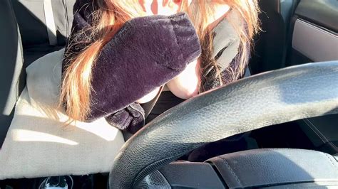 New Long Car Ride With Artemisia Love Flashing Her Horny Juicy Big Boobs Long Hair Fetish Hard