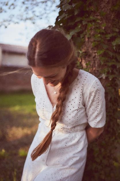 Premium Photo Full Length Of Woman Standing On Land