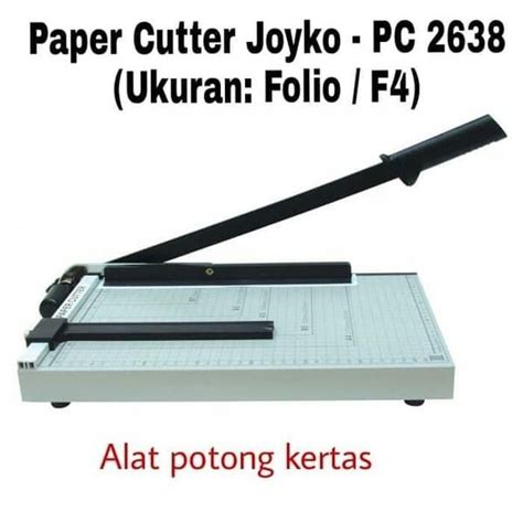 Jual GoodpromoBL Joyko Paper Cutter Pemotong Alat Potong Kertas PC 2638