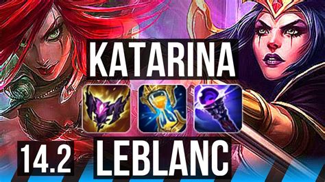 Kata Vs Leblanc Mid Solo Kills Legendary Games Na