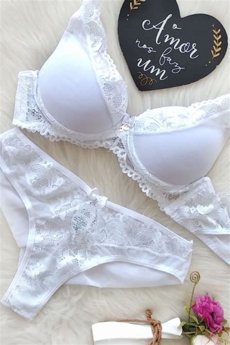 Conjunto de Lingerie Top Bojo e Calcinha Fio Dental em Tule Arzzani Moda Íntima