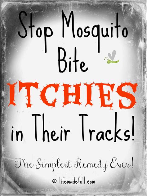 how to make mosquito bite stop itching 15