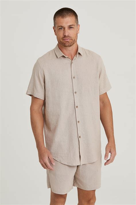 Camisa Linho Nude
