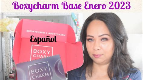 Espa Ol Boxycharm Enero Abriendo Caja Base Youtube