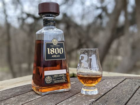 Review 1800 Anejo Tequila Thirty One Whiskey