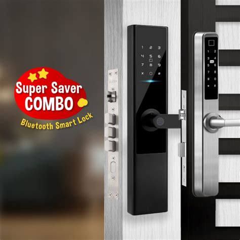 Combo Smart Door Lock - Slim Design | Fit with Wooden and Grill Door