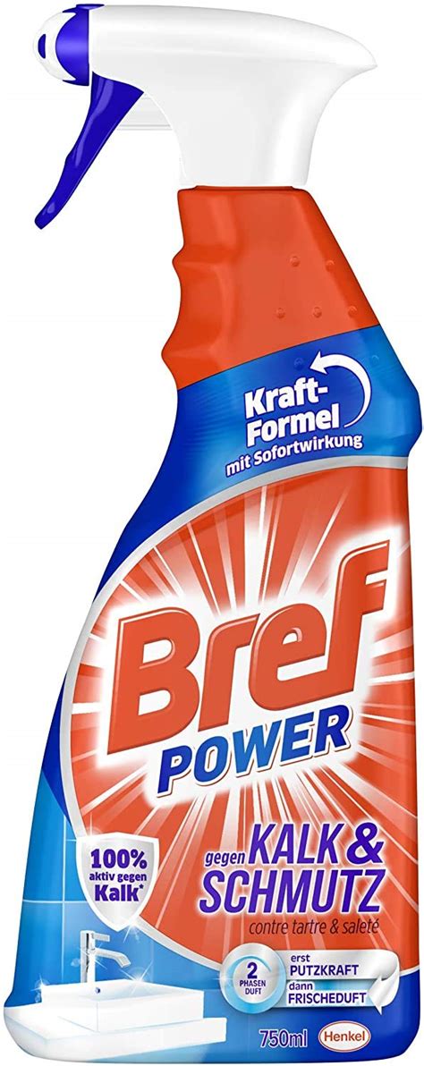 Bref Kracht Tegen Kalk En Vuil Kalkreiniger 2 X 750 Ml Sanroshop Eu