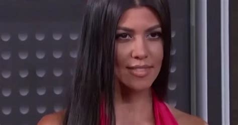 Kourtney Kardashian Flaunts Her Ass In A Tiny Thong Bikini The Best