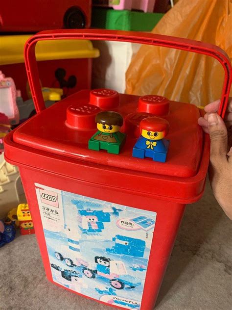 Lego Duplo Storage Box With Figure Hobbies And Toys Toys And Games On