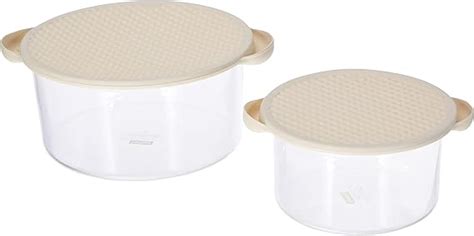 Amazon Bodum 2 Pc Hot Pot Bowl Set With Lids 34 Ounce And 85 Ounce White One Size Home