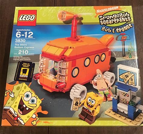 LEGO SpongeBob SquarePants 3830 Bikini Bottom Express New Sealed EBay