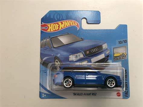 Audi Avant RS Blue Hot Wheels Short Card BigaMart