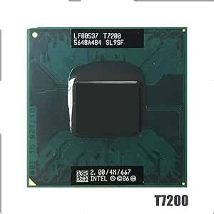 Amazon.com: Intel Core 2 Duo T7200 SL9SF 2.0 GHz Dual-Core Dual-Thread ...
