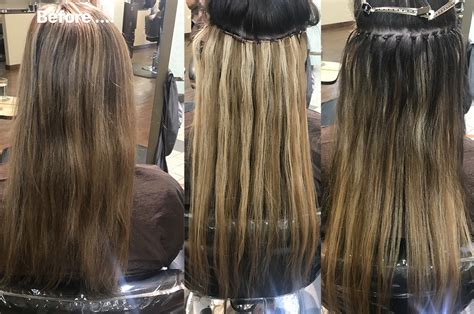 Beaded Weft Hair Extensions – Lisa Amato Hair Pittsburgh
