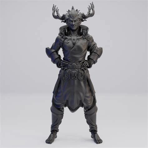 Hot Goblin 大ドルイド ミニチュア ホットゴブリン エルフの指導者 TRPG